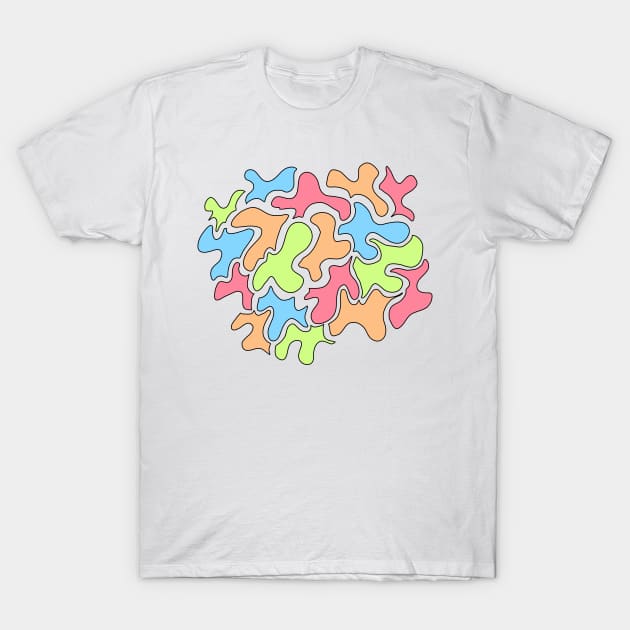 neon puzzle T-Shirt by Sci-Emily